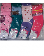 Calcetines Toalla delgado de Niñas (o) x 24 Pares Talla: 2 - 4  Años