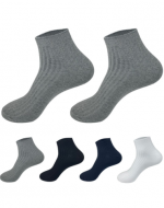 Calcetines Acanalado Corte Tobillo x 12 Pares.Talla: 40 al  44