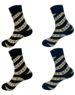 Calcetines Mujer de Lana Colores Surtidos x 12 Pares. Talla: 36 - 39