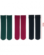 Calcetines Stretch Liso con Polar x 24 Pares. Medida: 45 cm aprox.