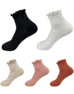 Calcetines de Algodón Corte Tobillo x 24 Pares. Talla: Estandar