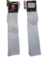 Calcetines de Fútbol Lisos Color Blanco x 12 Pares. Talla: 38 - 43