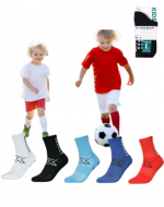 Calcetines de Fútbol Colores Surtidos x 12 Pares. Talla: 34 - 39