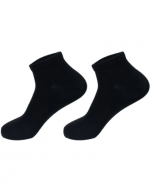 Calcetines Tobillera de Algodón Color Negro x 24 Pares. Talla: 36 - 39