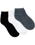 Tobillera Juvenil Bamboo sin Costura x 24 pares. Talla: 9 - 10 (36 - 39)
