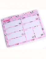 Calendario Animal Cute x 6 Und Medidas: 25,5cm x 19,5cm