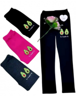 Calza de Niña de Verano con Diseño x 12 Unds. Talla: 8 - 10 - 12 - 14 años.