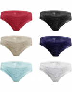 Calzón Lola de Encajes Colores Surtidos x 24 Unds. Talla: M - XL - XXL