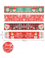 Camino de Mesa de Navidad Modelos Surtidos x 6 Unds. Medidas: 35 x 180 cm aprox.