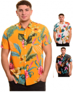 Camisa de Flores Colores Surtidos x 12 Unds. Talla: M - L - XL - 2XL