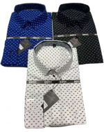 Camisa de Hombre Manga Corta Colores Surtidos x 12 Unds. Tallas: XXL a 5XL