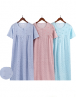 Camisola Corta de Algodón de Mujer Colores Surtidos x 12 Unds. Talla: M - L  - XL -  XXL
