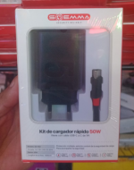 Cargador Carga Rápida TPC 50W x 4 Unds. Medida: 1 metro aprox.