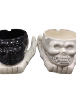Cenicero Calavera Colores  Surtidos x 4 Unds.