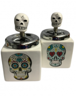 Cenicero Calavera Diseños Surtidos x 4 Unds.