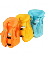 Chaleco Salvavidas Inflable para Niños x 4 Unds. Talla : XL  (54.5 x 54.5 cm aprox)
