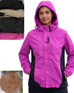 Chaqueta de Mujer con Chiporro Colores Surtidos x 20 Unds.Talla: S - M - L - XL