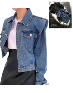 Chaqueta Jeans para Dama Colores Surtidos x 12 Unds. Talla: S - M - L - XL
