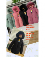 Parkas Térmica Larga con Gorro Peludito x 12 Unds. Tallas: S a 3XL