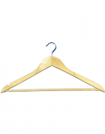 Colgador de Madera x 10 Unds. Medida: 35 cm aprox