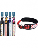 Collar para Mascota con Diseño Modelos Surtidos x 6 Unds. Talla: XL