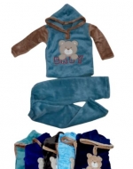 Conjunto Plush de Bebe x 4 Unds. Talla: 1 - 2