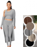 Conjunto Dama de 3 PCS Cardigax 12 Unds. Tallas: S / M - L / XL