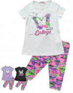 Conjunto de Niña Colores Surtidos x 15 Unds.Talla: 4 - 6 - 8 - 10 - 12