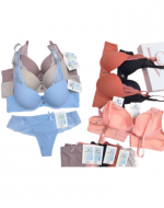 Conjunto de Lencería Copa B Colores Surtidos x 12 Unds. Talla: 36 a 42