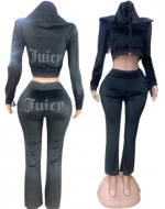 Conjunto Buzo Juicy de Mujer x 2 Unds. Talla: Estandar