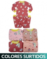 Conjunto de Pijama para Niña x 12 Unds Tallas : 6 a la 10