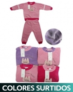 Conjunto de Buzo para niña x 12 Unds Tallas : 2 a la 6