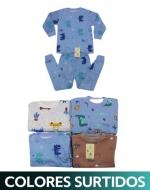 Conjunto de Pijama para Niño x 12 Unds Tallas : 5 a la 10