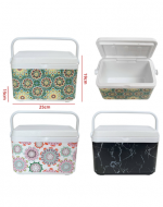 Cooler Hielera Portátil con Diseño x 4 Unds. Capacidad : 4 L