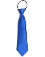 Corbata con Elástico Color Azul Rey x 20 Unds. Medida: 28 x 6 cm aprox.