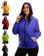 Cortaviento Mujer con Gorro Colores Surtidos x 20 Unds. Talla: M - L - XL - XXL - XXXL