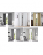 Cortina Black Out Decorativa x 12 Unds. Medidas: 140 × 230 cm aprox.