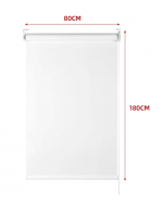 Cortina Roller Black Out x 6 Unds. Medidas: 80 × 180 cm aprox.