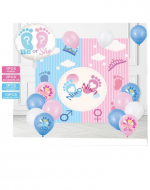 4 Set de Cortina Revelación de Sexo (1 Set Trae: 17 PCS)