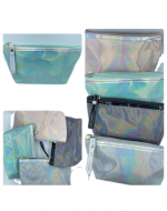 Cosmetiquero Tornasol Colores Surtidos x 10 Unds.