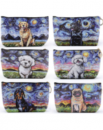 Cosmetiquero de Perros Modelos Surtidos x 6 Unds. Medidas: 13 x 22 cm aprox.
