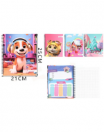 Cuaderno de Matemática Animals 100 Hojas x 8 Unds. Medida: 7 mm