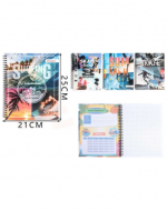 Cuaderno de Matemática Summer 100 Hojas x 8 Unds. Medida: 7 mm
