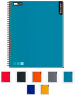Cuaderno Universitario Croquis Colores Surtidos 100 Hojas x 10 Unds.