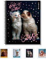 Cuaderno Universitario Puppies 100 Hojas x 10 Unds. Medida: 7 mm
