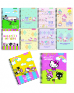Cuaderno Universitario Mat. Proarte H. Kitty 100 Hojas x 10 Unds. Medida: 7 mm aprox.