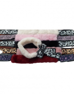 Cuello de Piel Colores Surtidos x 24 Unds. Talla: Estándar