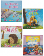 Libro de Cuentos Tapa Dura 4 a 5 años Mundicrom x 3 Unds.