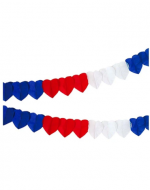 Guirnalda de Papel Fiestas Patrias x 12 Unds. Medida: 2 metros aprox.
