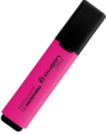 Destacador Punta Biselada Color Fucsia x 10 Unds.